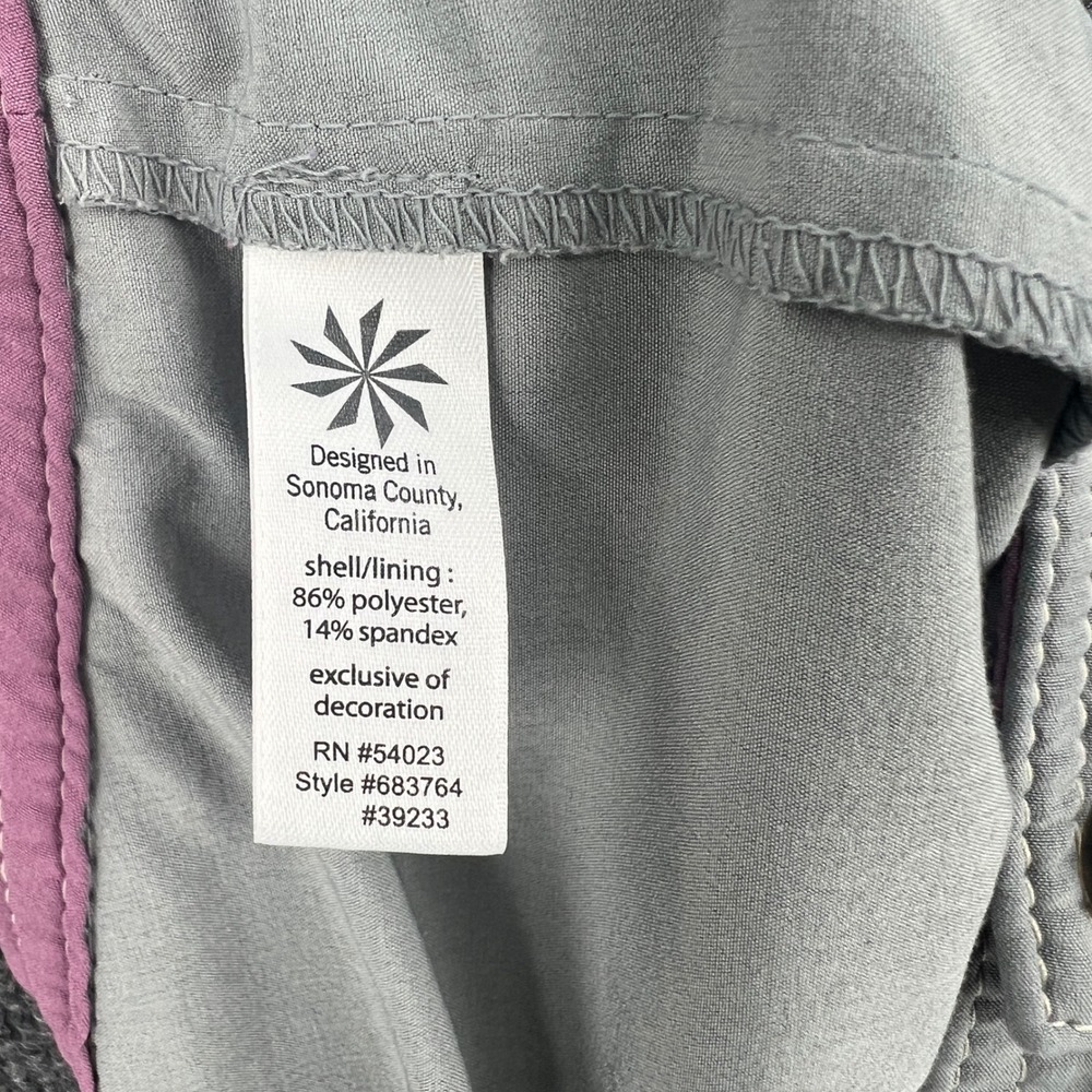 Athleta Skort Women 16 Gray Athletic Preppy Outdoor Casual Travel Gorpwear - Picture 4 of 10